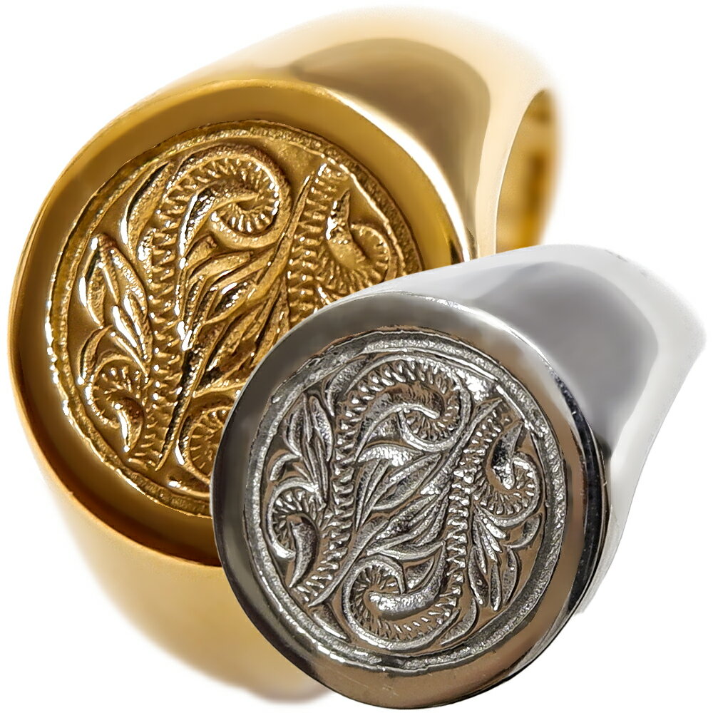 ハワイアンジュエリー リング レディース メンズ シルバー K14イエローゴールドコーティング プルメリア スクロール ホヌ 記念日 誕生日 プレゼント ギフト...