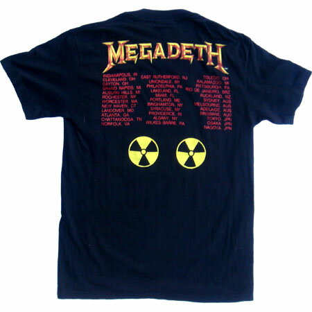 【楽天市場】【MEGADETH】メガデスビンテージロックTシャツ【中古】：ruffbull