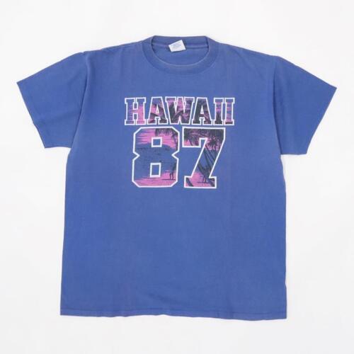 樂天商城 - 【HAWAII】ハワイVINTAGEナンバリングTシャツ 90's【中古】
