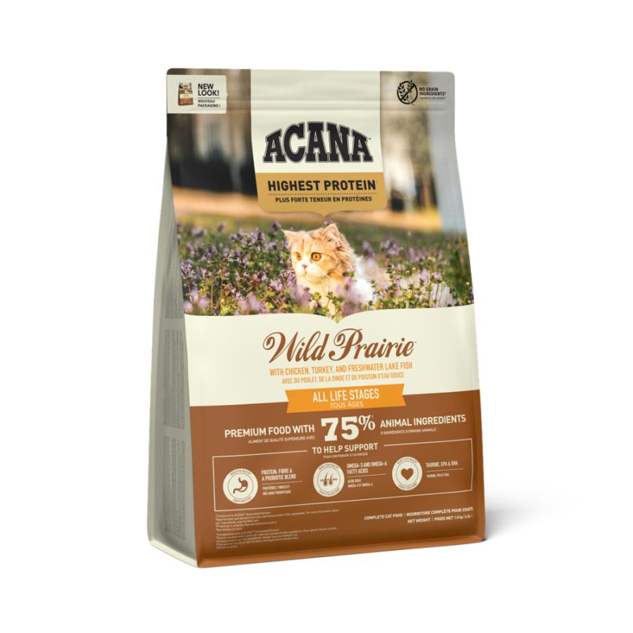 アカナ ワイルドプレイリー キャット 1.8kg 猫 (キャットフード)