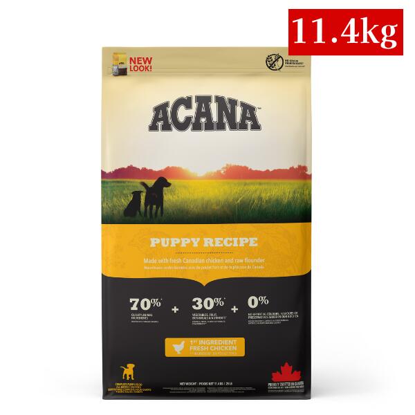 アカナ パピーレシピ 11.4kg 犬 (ドッグフード)