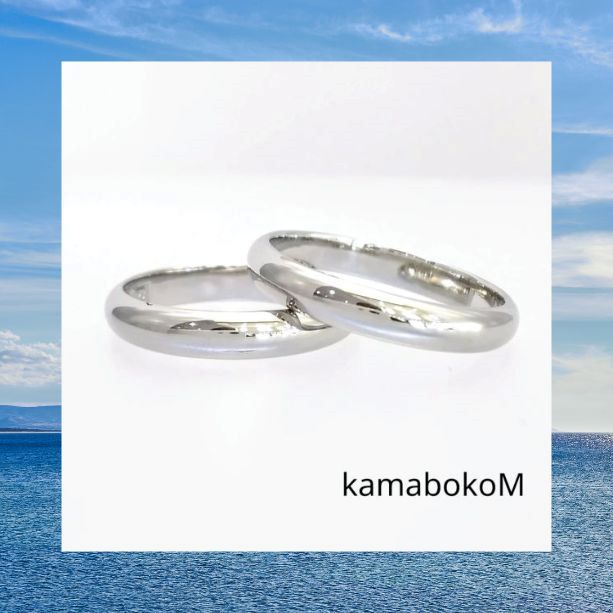 マリッジリング 　ペアリング　リング 　地金のみ　ユニセックス　お揃い　シンプル　オーソドックス　プラチナ　着け心地が良い　文字入れ　odawara【manaduru】　送料無料　madeinjapan　日本製　単品OK