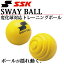 エスエスケイ トレーニングボール SWAY BALL GDTRSB SSK 変化球対応 ボールが揺れ動く