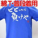 【ラグビーTシャツ】ビビったら負けや 綿Tシャツ 【普段着用】