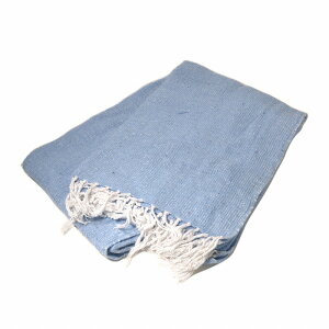 ᥭ 饰 ֥󥱥å  ȥɥ 襬ޥå 襬 եåȥͥ ̵ϥᥭ֥󥱥å Solid Mexican Blanket[190135cm]LT.BLUE