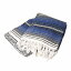 メキシカン ラグ ブランケット キャンプ アウトドア ヨガマット ヨガスタジオ フィットネス トラディショナルファルサ Traditional Falsa Mexican Blanket[約185×135cm]ROYAL.BLUE