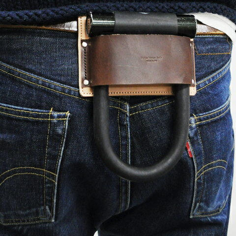 Butler Verner Sails 日本製 本革 レザー バイシクルU字ロックフォルダー / バトラーバーナーセイルズ / 自転車 鍵 防犯 便利 メンズ ...