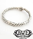 送料無料 BWL ビルウォールレザー Bill Wall Leather / ツイステッド バングル 【 メンズ ブレスレット シルバーアクセサリー おしゃれ ...