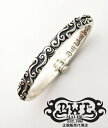 送料無料 BWL ビルウォールレザー Bill Wall Leather / ヒンジド バングル w/ウェーブ 【 メンズ ブレスレット シルバーアクセサリー ...
