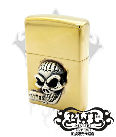 BWL ビルウォールレザー Bill Wall Leather / ブラス グッド ラック スカル ジッポ 【Zippo メンズ 小物 レディース 小物 オイル...