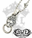 送料無料 BWL ビルウォールレザー Bill Wall Leather / シルバー925 ネックレス ペンダント / ライオン w/リング イン マウス ペ...
