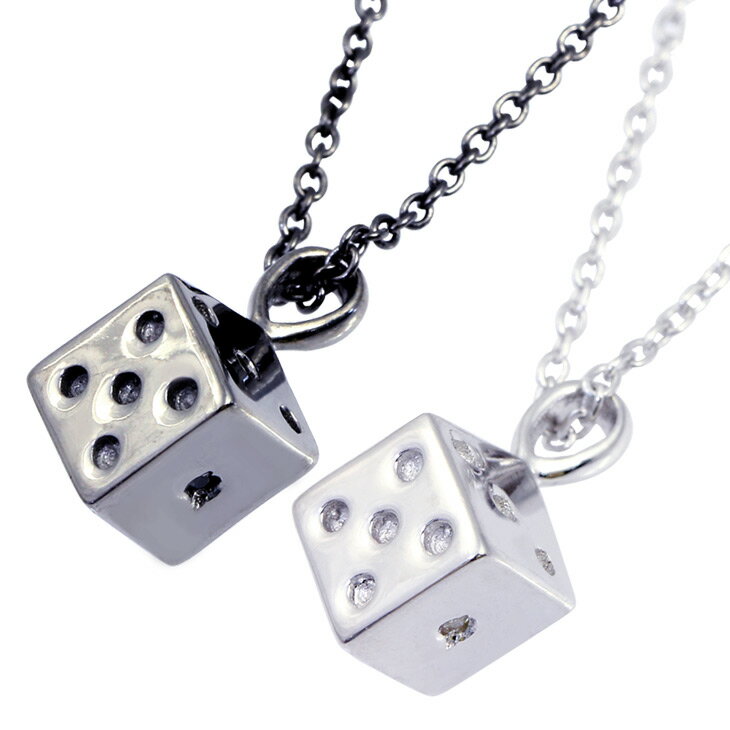 送料無料 ララクリスティー ネックレス メンズ レディース ペンダント LARA Christie シルバー925 / ディスティニーダイス ペアネックレス 4...