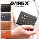 送料無料 三つ折り財布 アビレックス AVIREX / 本革 牛革 ステアレザー 三つ折りウォレット メンズ レザー 【 アヴィレックス 財布 さいふ 小銭入れ 札入れ おしゃれ シンプル アメカジ カジュアル アウトドア ミリタリー 登山 キャンプ プレゼント 誕生日 ギフト 】