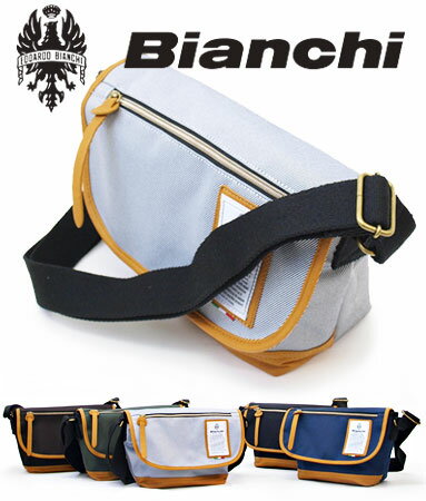 送料無料 ビアンキ ワンショルダー サコッシュバッグ 斜めがけバッグ 正規品 Bianchi ミニショルダーバッグ nbtc35 【 メンズ レディース おしゃれ 軽量 軽い コンパクト ポケット たくさん 30…