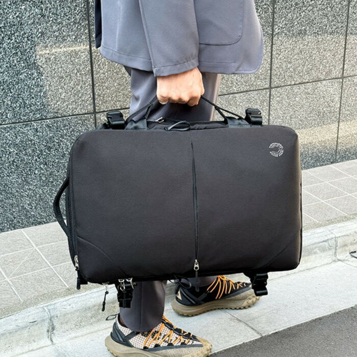 軽量 ナイロン 2WAYトラベル ビジネスバッグ 40L リュックサック 大人リュック pid【 メンズ レディー..