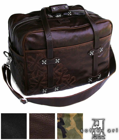 レザービジネスバッグ 本革鞄 USA製 ブリーフケース ソフトレザー / ソファーアリ Soffer Ari 【 メンズ レディース ショルダーバッグ 斜めがけ...