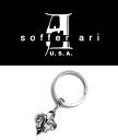 送料無料 フルール キーリング /フルール キーリング / ソファーアリ Soffer Ari 【 メンズ レディース キークリップ キーチェーン キーケース ...