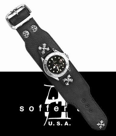 レザーウォッチバンド ロレックス ROLEX 腕時計ベルト 牛革 本革製 【 メンズ レディース 30代 40代 50代 60代 ファッション USA製 アメリカ 人気 高級ブランド 正規品 おしゃれ ロック rock 美しい キレイ お洒落 Soffer Ari 人気 ロサンゼルス ブランド プレゼント 】