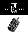 送料無料 シルバー925 ネックレス ペンダント / ラージ ドッグタグ ペンダント N.C.クロッシーズ / ソファーアリ Soffer Ari 【 メンズ レディース ネックレス 正規品 おしゃれ 人気 ロサンゼルス ブランド プレゼント 誕生日 ギフト 】 母の日