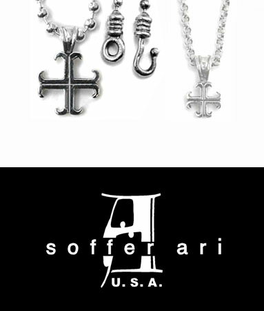 送料無料 シルバー925 ネックレス ペンダント / ラージ O.G. バッジ ペンダント / ソファーアリ Soffer Ari 【 メン…