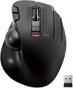 エレコム トラックボールマウス/親指/5ボタン/チルト機能/無線ブラック M-XT2DRBK(2)