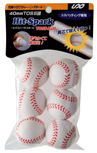 _/-/BX74-42・パッケージ個数:1・サイズ : 40mm・重さ : 40g・材質 : 度50度低反発PU発泡・一袋 : 6pcs40mmの小さなボールにインパクトをあたえて打つ。プロのキャンプでも使用された小径トレーニングボールです。
