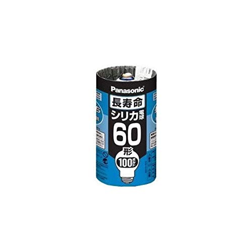 パナソニック 長寿命シリカ電球 100V 60W E26口金 LW100V54WL