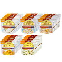 ヤマックスオリジナルアルファ米セット アルファ米人気ベスト5【5年長期保存】25袋セット(わかめごはん・えびピラフ・五目ごはん・白飯・ドライカレ