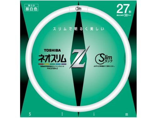 乐天商城 - 東芝 高周波点灯専用形蛍光ランプ ネオスリムZ 環形 サークライン 27形 3波長形昼白色 FHC27EN-Z