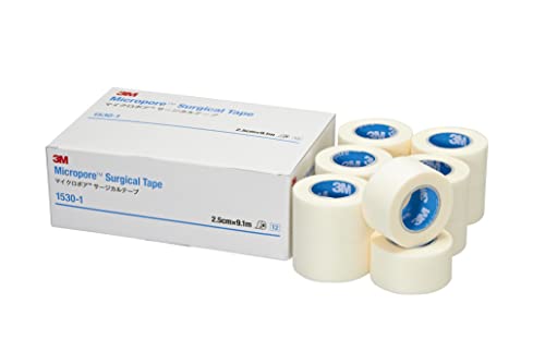 スリーエム(3M) マイクロポア(TM) サージカルテープ25mm×9.1m 12巻 1530-1