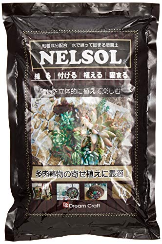 ドリームクラフト フラワー資材 ネルソル1L 固まる土 (1000入り) GI000080