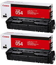 CANON 純正品 トナーカートリッジ054 ブラック CRG-054BLK 2本セット