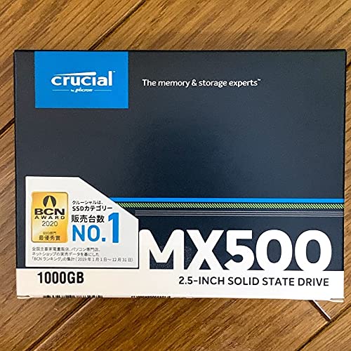 Crucial Crucial 3D NAND TLC SATA 2.5inch SSD MX500シリーズ 1.0TB CT1000MX500