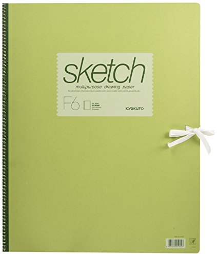 キョクトウ スケッチブック 厚口 F6 SK966 オリーブ