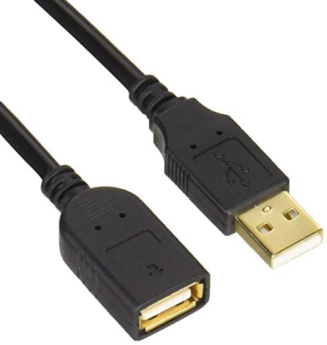 Хåե BUFFALO USB2.0Ĺ֥ ܥǻҤͤ 3m ֥å BSUAAFR230BK