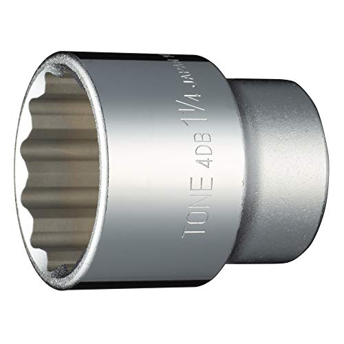 樂天商城 - トネ(TONE) ソケット(12角) 4DB-40 差込角12.7mm(1/2) 二面幅1・1/4inch インチ