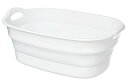 タブ ホワイト 23L ソフトタブ_日本製_コンパクト収納_やわらか素材 I-563-1(3)