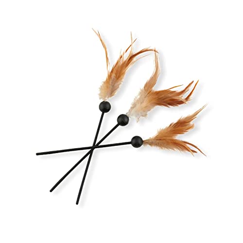 猫壱（necoichi） キャッチ・ミー・イフ・ユー・キャン2 猫用電動おもちゃ (羽3本)