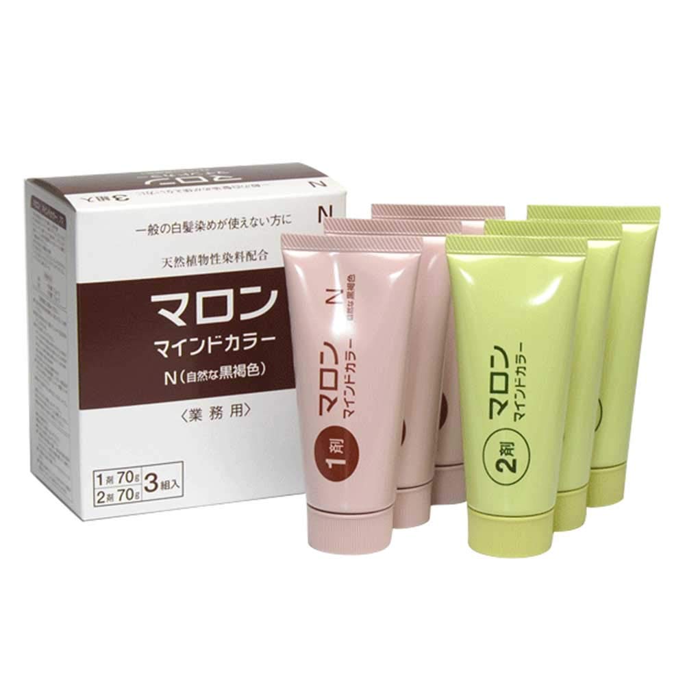 樂天商城 - マロン マインドカラー N (自然な黒褐色)：3組入
