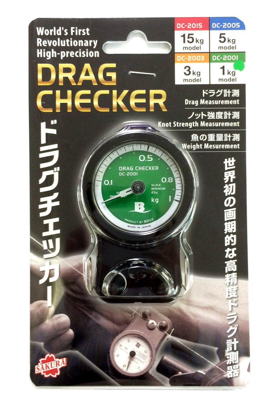 樂天商城 - 櫻井釣漁具 BOUZ ドラグチェッカー 1kg DC2001