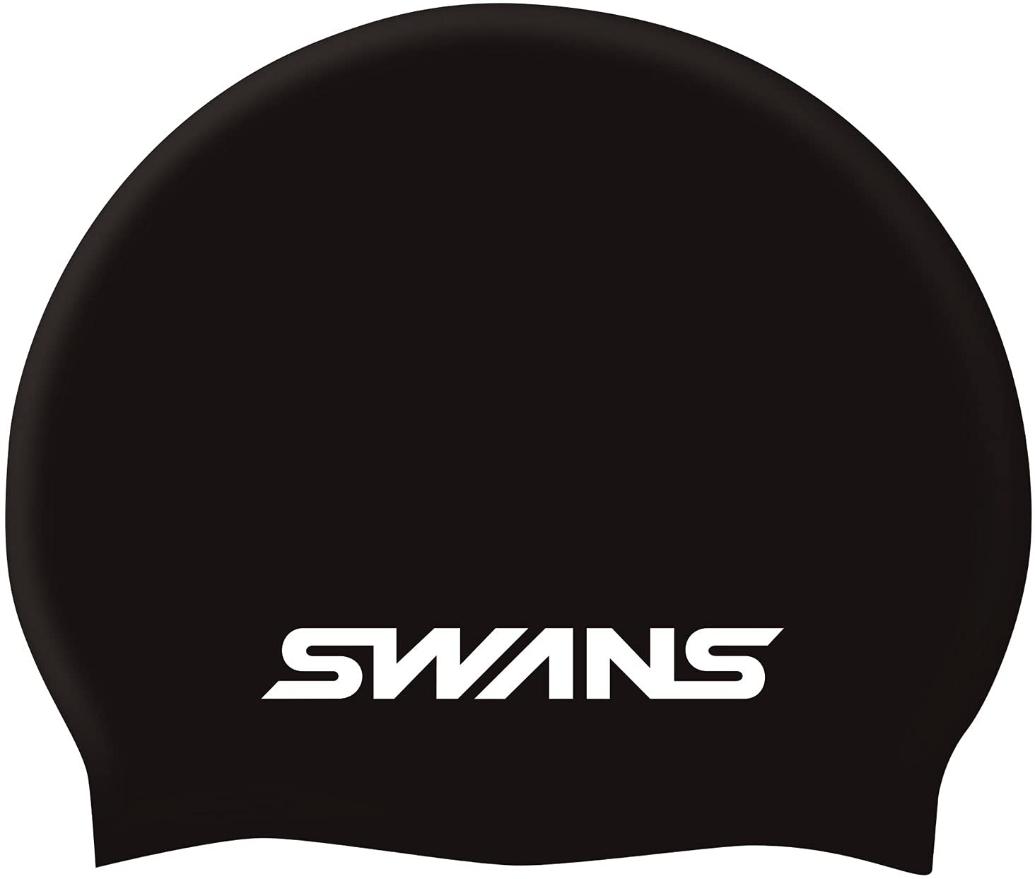 SWANS(スワンズ) スイムキャップ スイムキャップ シリコーンキャップ SA7 ブラック(MBK)
