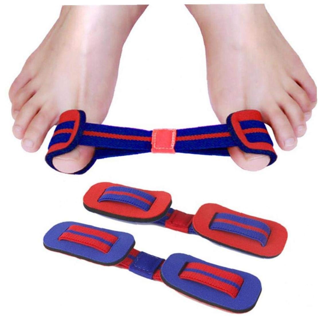外反母趾 ベルト トレーニング バンド 親指 矯正エクセビッグ つま先外反母趾 エクササイズ バンド ベ..