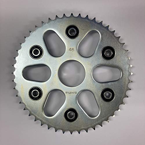 サンスター(SUNSTAR) リアスチールスプロケット 品番JY-006-48(428サイズ/48T) SEROW250
