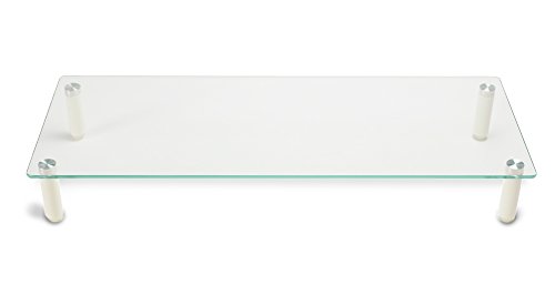 グリーンハウス(Green House) 強化ガラスディスプレイ台 樹脂スタンドタイプ 耐荷重20kg 幅560mm GH-DKBB-CL