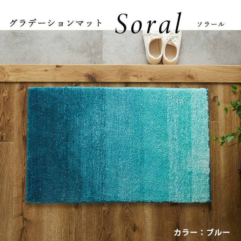 【50％OFFセール】玄関マット 室内 マット 洗える ふわふわ ビッグワッフル 北欧 ...