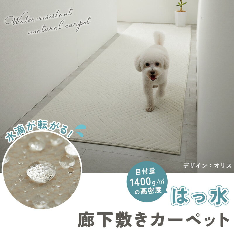 【廊下敷サイズオーダー】タフト オーダーカーペット はっ水 オーダー ロングマット ラグ ラグマット 大きい 北欧 無地 オールシーズン 寝室 高級 高密度 オシャレ 絨毯 敷き詰め ＜ はっ水タフトカーペット / オーダー ＞