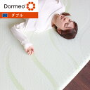 ドルメオ アロエベラエキス使用 アロエマットレス ダブルマットレス トッパー 薄型 通気性 硬め 腰痛 コンパクト 敷布団 敷き布団 体圧分散 マット ベッド ...
