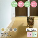 【公式】クーポンで最大10%OFFラグタス 廊下敷きマット 無地 60×100cm 厚み約7mm すべり止め加工 1枚 3枚 イエロー ブラウン ベージュ グレ...