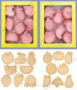 果物 クッキー型抜き クッキー型抜き 製菓道具 洋菓子用グッズ かわいい型枠 16点セット 【送料無料】