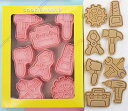 パパの道具箱 クッキー型抜き クッキー型抜き 製菓道具 洋菓子用グッズ かわいい型枠 8点セット【送料無料】